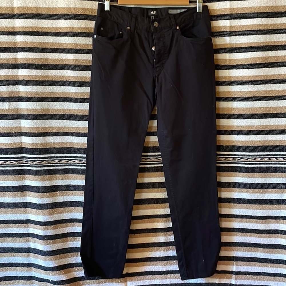 H&M Men’s Button-Fly Slim Jeans, 29